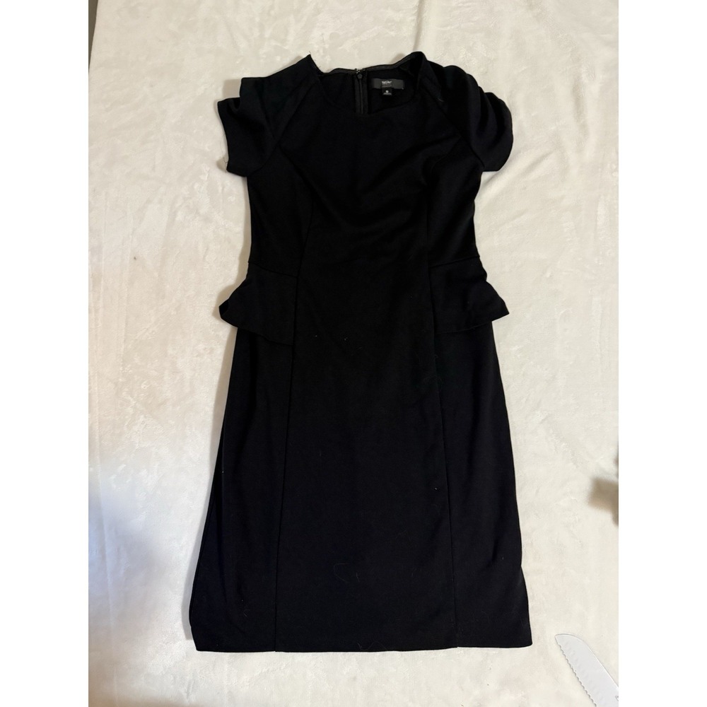 Mossimo Peplum Black Dress Size S